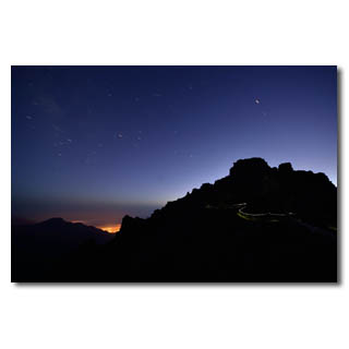 Den Sternen noch nher - Blick vom Roque in das Aridanetal 