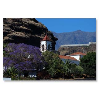 Am Grunde dieser größten Schlucht La Palmas finden wir die Kirche 'Nuestra Señora de las Angustias'.