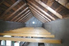 Dachboden für Schlafbereich