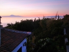 Die beiden Nachbarinseln Tenerife und La Gomera am frhen Morgen