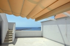 2. OG Dachterrasse mit variabler Beschattung und Meerblick