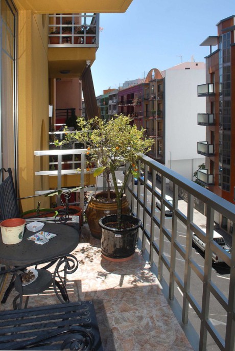 Balkon zur Plaza Espaa