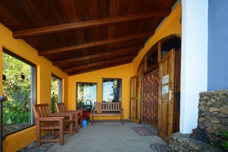 EG Außenwartebereich mit Meerblick