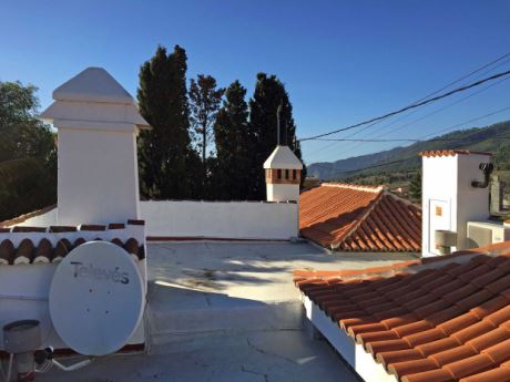 Dachterrasse des kanarischen Hauses