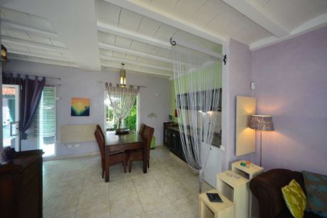 Apartment 1, Wohnküche, Wohnbereich, Koch- und Essbereich