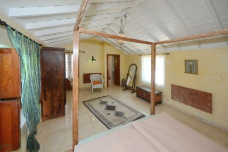 Apartment 1, Schlafzimmer, Zugang Badezimmer