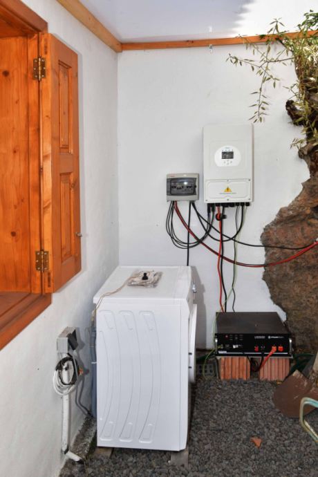 Hauphaus halboffener Technikraum