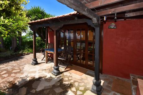 Überdachte Terrasse