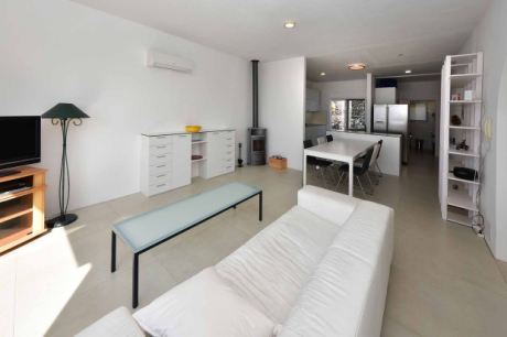 Wohn-, Ess- und Küchenbereich