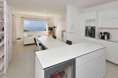 Wohn-, Ess- und Küchenbereich