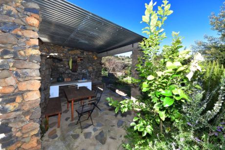 Überdachte Aussenküche