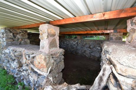 Ziegen- oder Schafstall