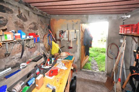 Kleine Werkstatt in separatem Gebäude